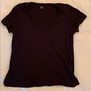 Madewell V-neck pocket tee